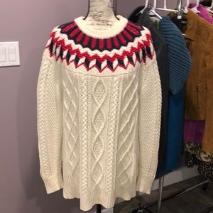 Vintage J Crew Cable Knit FairyIsle